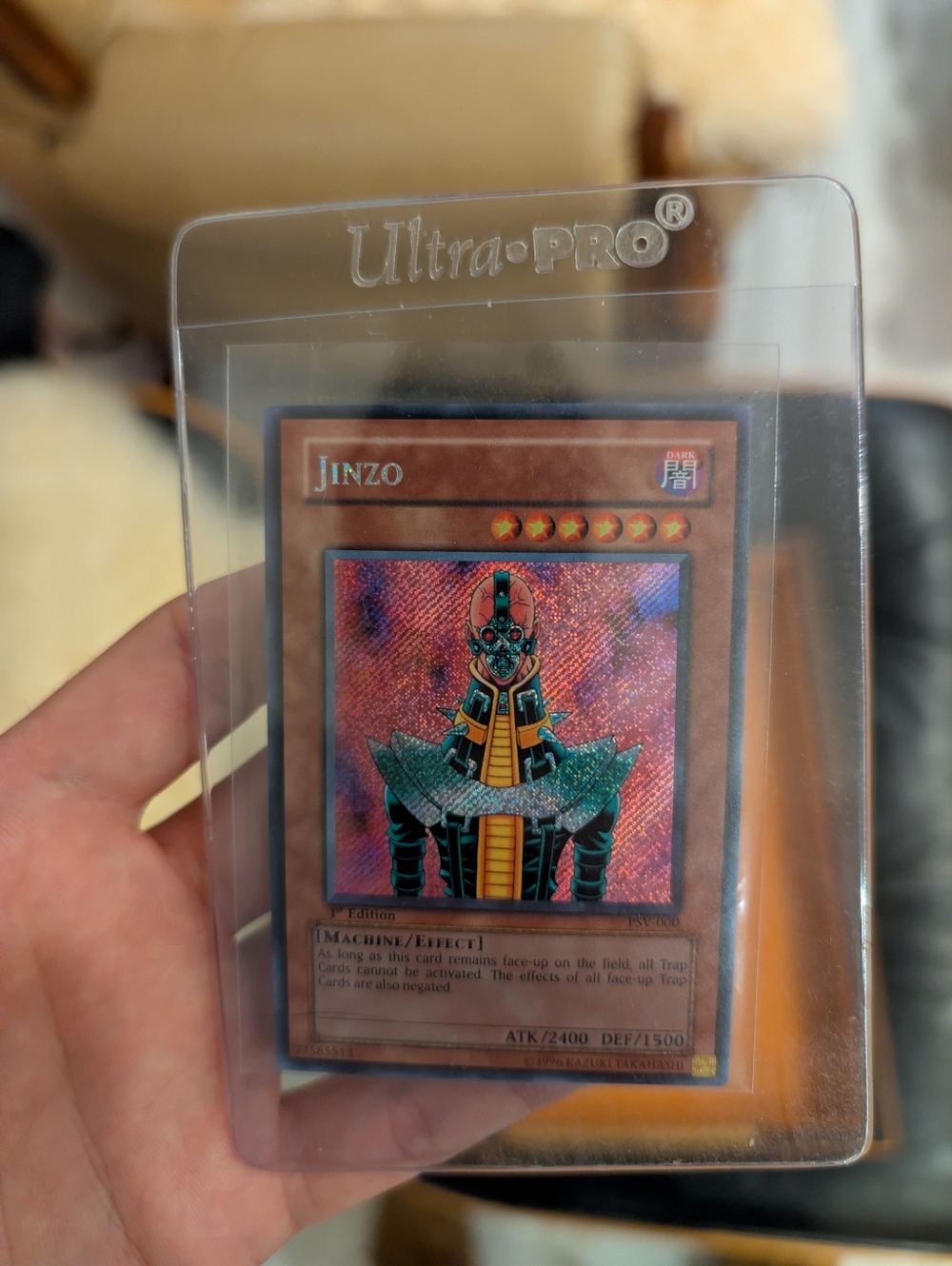 Yu-Gi-Oh Jinzo 1st Edition PSV 000